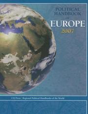 Cover of: Political Handbook of Europe 2007 by Charles Hauss