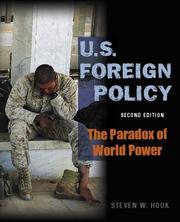 Cover of: U.S. Foreign Policy by Steven W. Hook