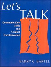 Cover of: Let's Talk by Barry C. Bartel