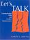 Cover of: Let's Talk