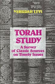 Cover of: Torah Study