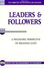 Cover of: Leaders and followers | 
