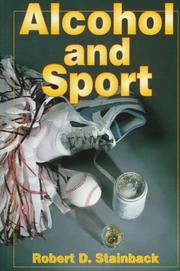Cover of: Alcohol and sport