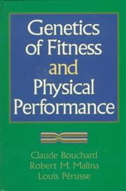 Cover of: Genetics of fitness and physical performance