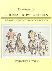 Cover of: Drawings by Thomas Rowlandson in the Huntington collection