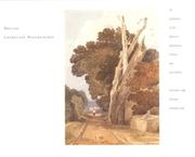 Cover of: British landscape watercolors: an exhibition at the Henry E. Huntington Library and Art Gallery.