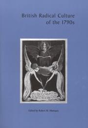 Cover of: British Radical Culture of the 1790s