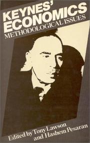 Cover of: Keynes' Economics: Methodological Issues