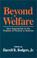 Cover of: Beyond welfare