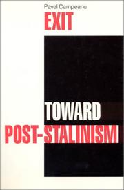 Cover of: Exit: toward post-Stalinism