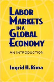 Cover of: Labor markets in a global economy: an introduction