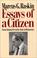 Cover of: Essays of a citizen