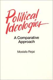 Cover of: Political ideologies | M. Rejai