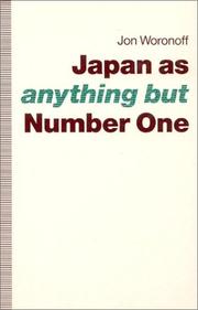 Cover of: Japan as -anything but- number one by Jon Woronoff