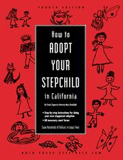 Cover of: How to adopt your stepchild in California by Frank Zagone