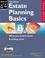Cover of: Estate planning basics