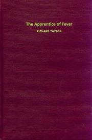 Cover of: The apprentice of fever: poems