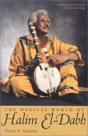 Cover of: The Musical World of Halim El-Dabh by Denise A. Seachrist