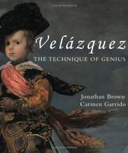Cover of: Velazquez: The Technique of Genius