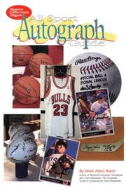 Cover of: All sport autograph guide