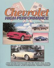 Cover of: Chevrolet: high performance
