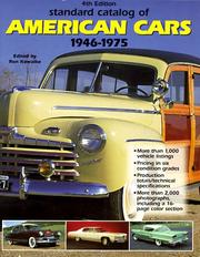 Cover of: Standard catalog of American cars, 1946-1975