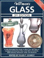 Cover of: Warman's Glass by Ellen T. Schroy