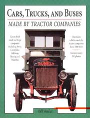 Cover of: Cars, trucks, and buses made by tractor companies
