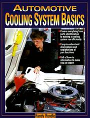 Cover of: Automotive cooling system basics by Randy Rundle