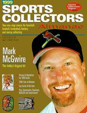 Cover of: 1999 Sports Collectors Almanac (Serial)