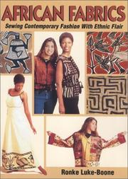 Cover of: African Fabrics: Sewing Contemporary Fashion With Ethnic Flair