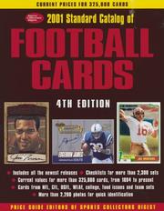Cover of: 2001 Standard Catalog of Football Cards (Standard Catalog of Football Cards, 2001)