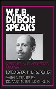W.E.B. Du Bois speaks by W. E. B. Du Bois