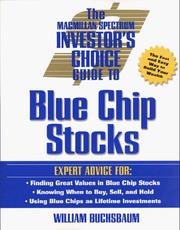 Cover of: The Macmillan Spectrum Investor's Choice Guide to Blue Chip Stocks (Investor's Choice Series)