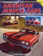 Cover of: Standard guide to American muscle cars | 