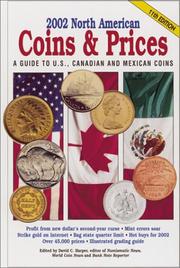 Cover of: 2002 North American Coins & Prices: A Guide to U.S., Canadian and Mexican Coins (North American Coins and Prices 2002)