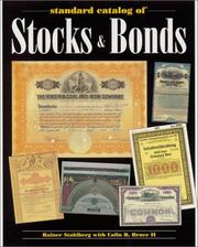 Cover of: Standard Catalog of Stocks & Bonds (Standard Catalog of Stocks and Bonds) by Rainer Stahlberg, Colin R., II Bruce