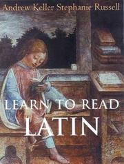 Cover of: Learn to read Latin by Andrew Keller