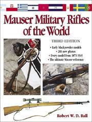 Cover of: Mauser military rifles of the world by Robert W. D. Ball