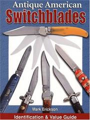 Cover of: Antique American switchblades | Mark Erickson
