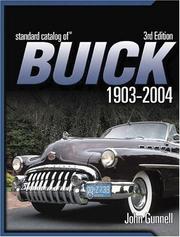 Cover of: Standard Catalog Of Buick 1903-2004 (Standard Catalog of Buick) by John Gunnell