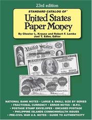Cover of: Standard Catalog Of United States Paper Money (Standard Catalog of United States Paper Money) | Chester L. Krause