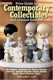 Price Guide To Contemporary Collectibles And Limited Editions (Price Guide to Contemporary Collectibles) by Mary L. Sieber