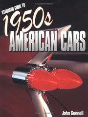 Cover of: Standard Guide To 1950s American Cars (Standard Guide to 1950s American Cars)