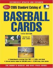Cover of: 2005 Standard Catalog Of Baseball Cards (Standard Catalog of Baseball Cards)