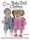 Cover of: Sew Baby Doll Clothes