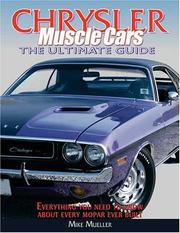 Cover of: Chrysler Muscle Cars by Mike Mueller