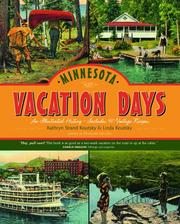 Cover of: Minnesota vacation days: an illustrated history