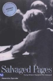 Cover of: Salvaged Pages: Young Writers` Diaries of the Holocaust (Yale Nota Bene)