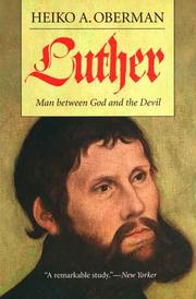 Cover of: Luther by Heiko Oberman